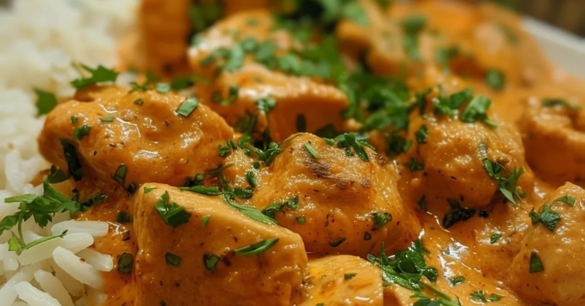 The Easiest Slow Cooker Butter Chicken You'll Ever Make 4 Recipe image