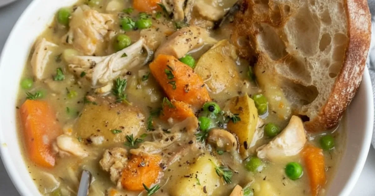 The Coziest Slow Cooker Chicken Stew Recipe You'll Ever Make 4 Recipe image