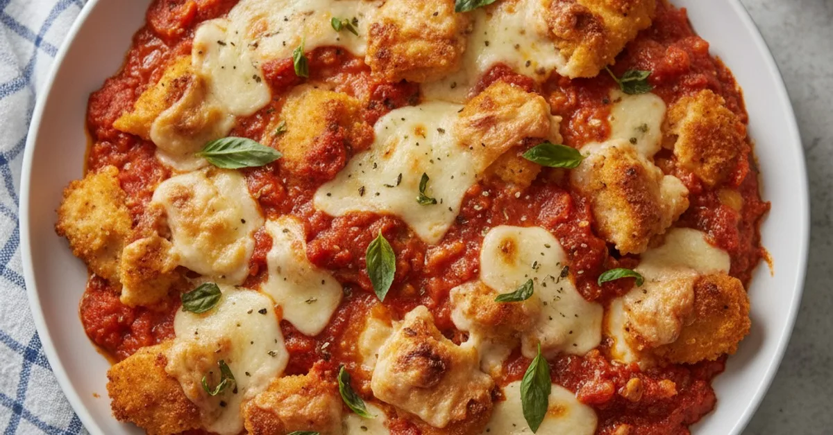 The Easiest Quick Chicken Parmesan Casserole You’ll Love