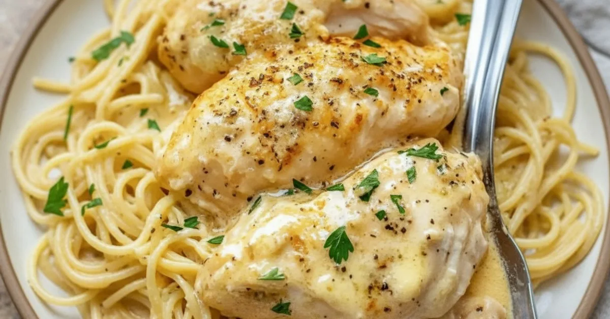 The Easiest Tender Crock Pot Angel Chicken You’ll Ever Make