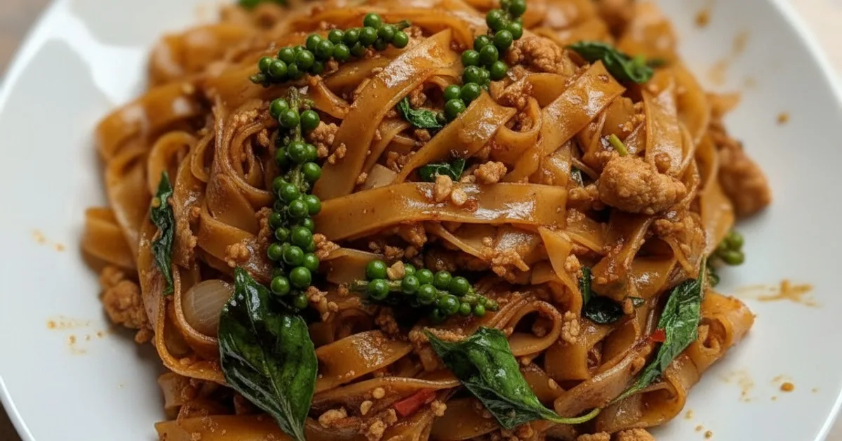 The Ultimate Quick & Flavorful Street Style Thai Drunken Noodles