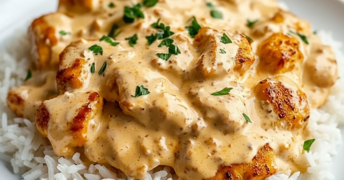 The Ultimate Smothered Chicken and Rice for a Cozy Dinner Night