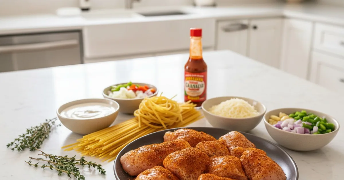 The Ultimate Bold & Creamy Cajun Chicken Spaghetti for Weeknights 5 Recipe image