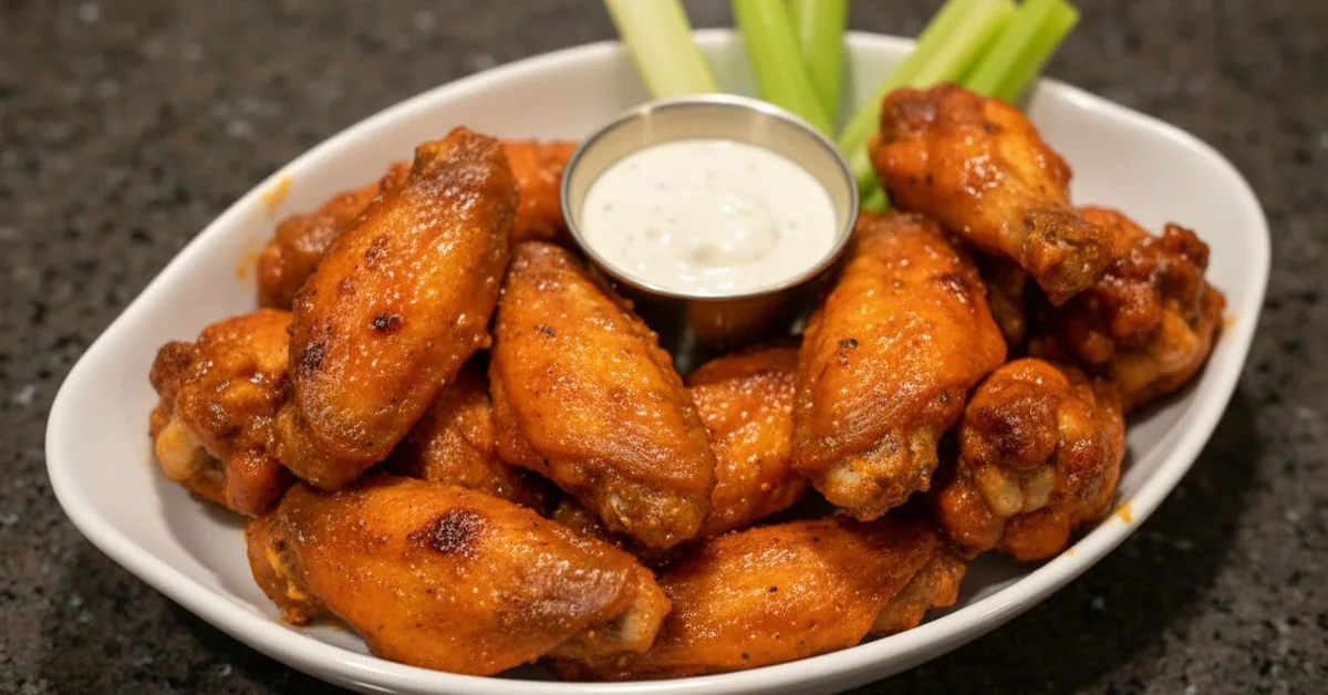 Get Irresistible Crispy Air Fryer Buffalo Chicken Wings Every Time! 4 Recipe image