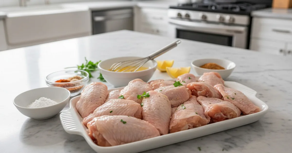 The Ultimate Crispy Baked Chicken Wings You'll Crave! 5 Recipe image