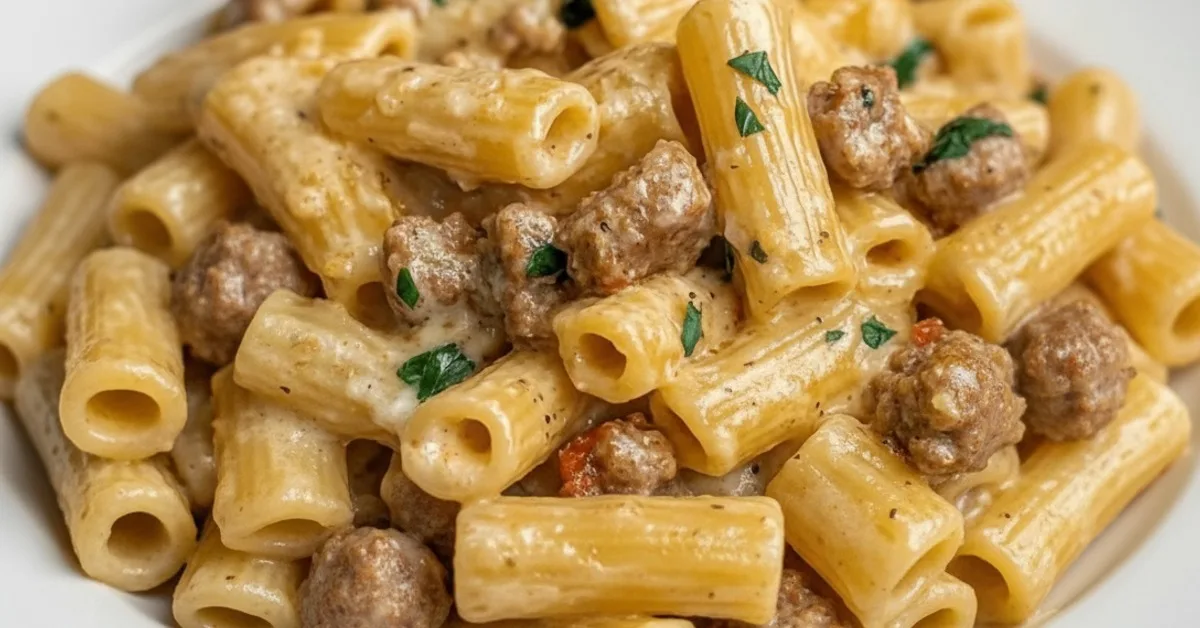 Easy Creamy Italian Sausage Rigatoni: Your New Weeknight Favorite 4 Recipe image