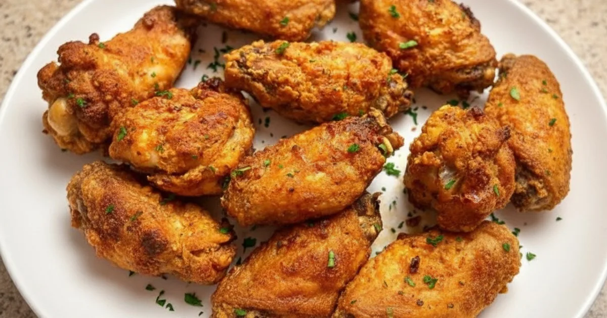 get perfectly crispy oven baked chicken wings every time featured