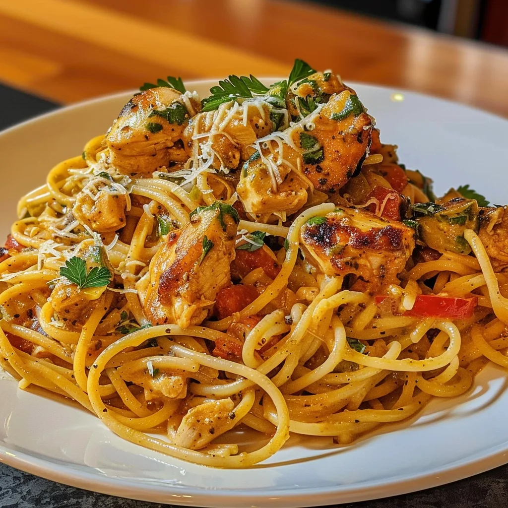 The Ultimate Cajun Chicken Spaghetti You'll Crave Every Week 5 Recipe image