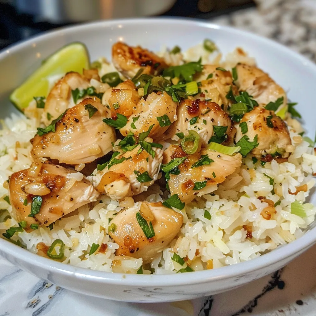 Perfect Coconut Chicken & Rice for Your Valentine’s Day Dinner