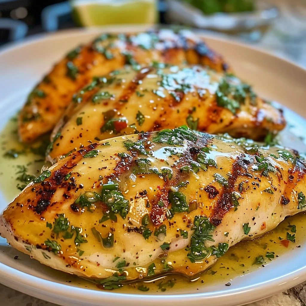 The Ultimate Grilled Salsa Verde Pepper Jack Chicken You'll Crave 4 Recipe image