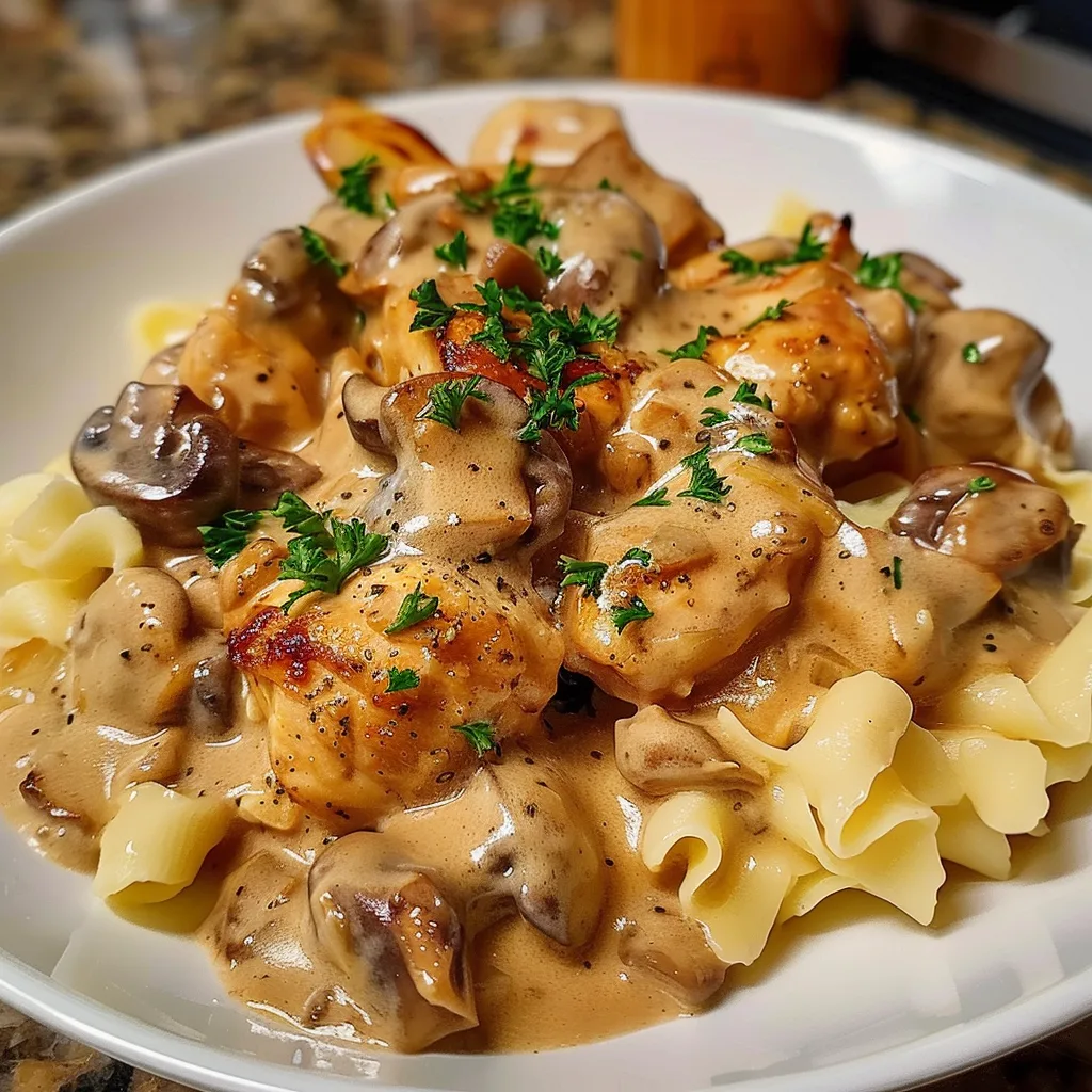 The Creamiest Chicken Stroganoff You'll Crave Every Week 4 Recipe image