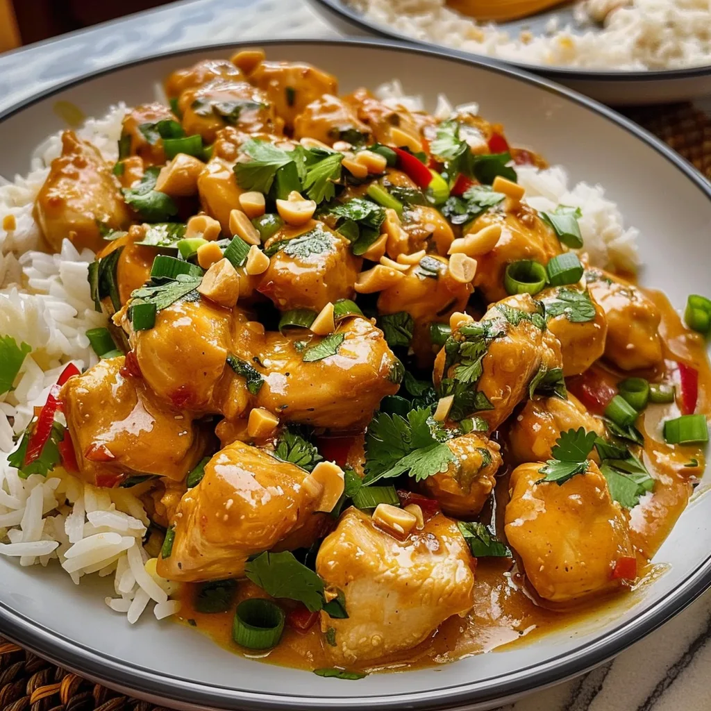 The Ultimate Thai Peanut Chicken You’ll Crave Every Week