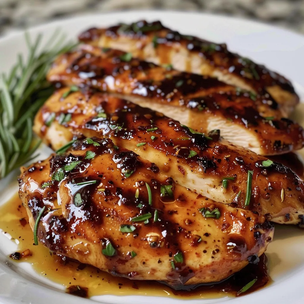 The Ultimate Juicy Balsamic Baked Chicken Breast Recipe 5 Recipe image