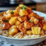 The Perfect Pineapple Chicken and Rice You'll Crave Weekly 6 Pineapple Chicken and Rice – a sweet and savory dish loaded with flavor and perfect!