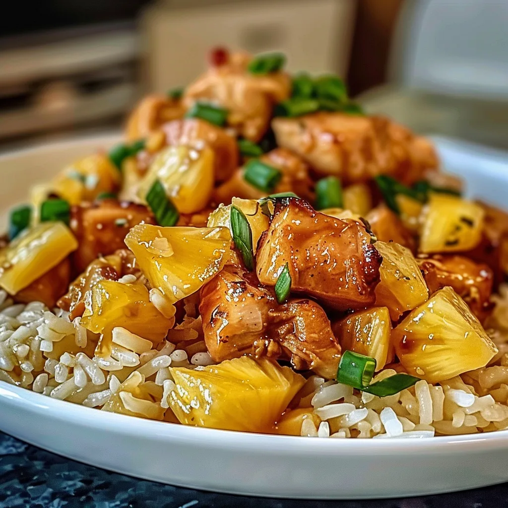 The Perfect Pineapple Chicken and Rice You'll Crave Weekly 4 Recipe image