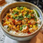 The Ultimate Street Corn Chicken Rice Bowl You'll Crave Daily 6 Street Corn Chicken Rice Bowl