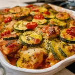 The Comforting Mediterranean Chicken Zucchini Bake You'll Want Every Week!