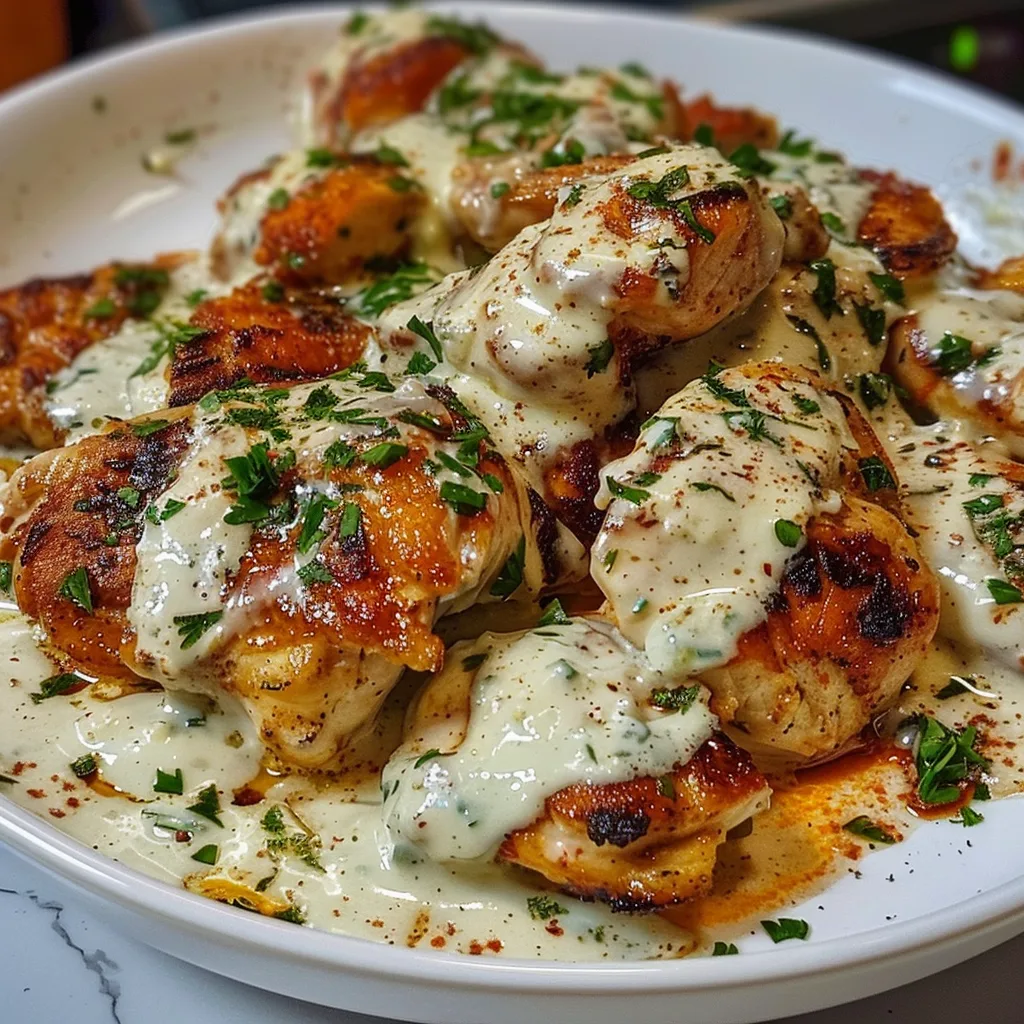 The Ultimate Turkish Chicken with Creamy White Sauce You’ll Crave
