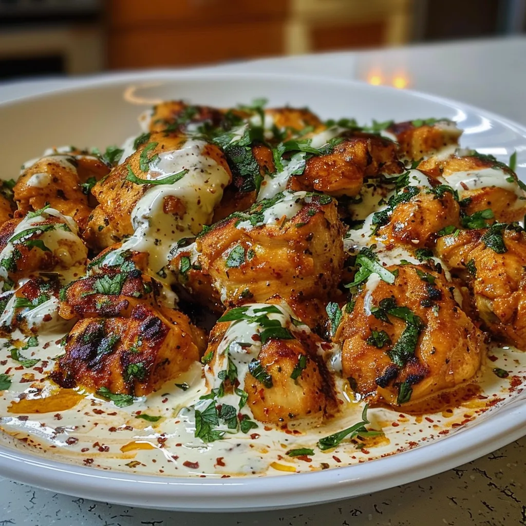 The Ultimate Turkish Chicken with Creamy White Sauce You'll Crave 5 Recipe image