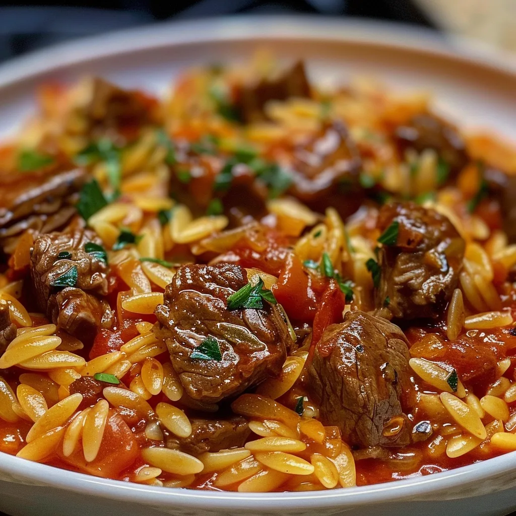 The Best Beef Giouvetsi Recipe That’ll Transport You to Greece