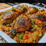 Caribbean Chicken and Rice: A One-Pan Wonder