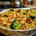 One Pot Cheesy Chicken And Broccoli Orzo